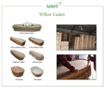 willow casket, willow coffin